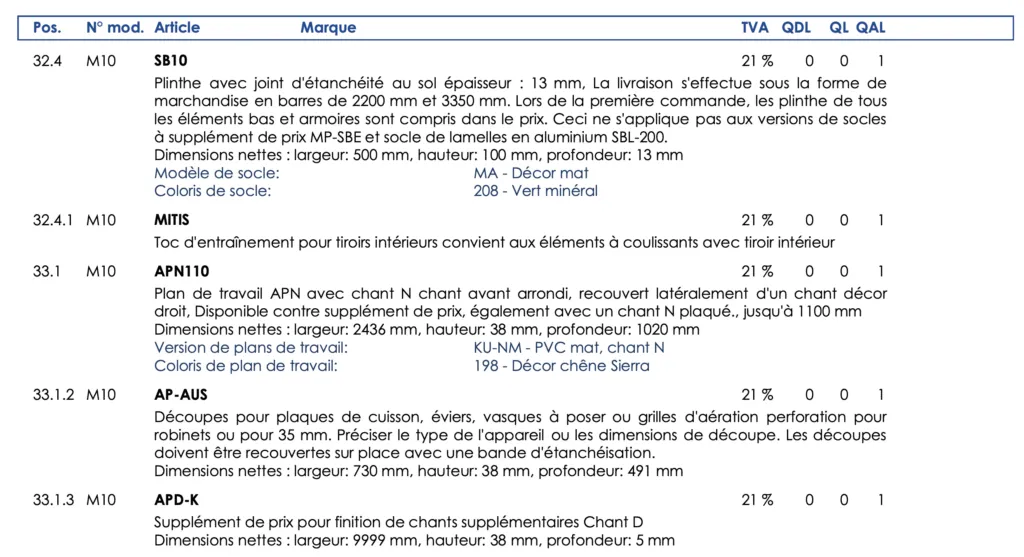 Quote processing interface