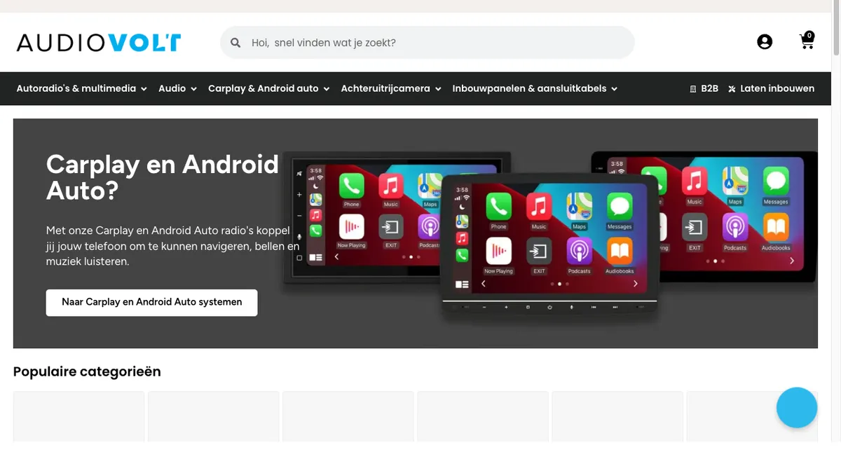 Audiovolt website