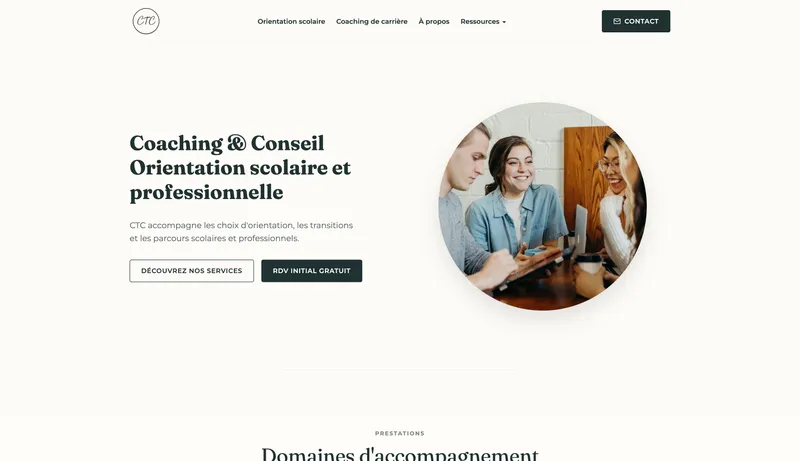 CTC : Analyse de CV par IA & Site Web Professionnel
