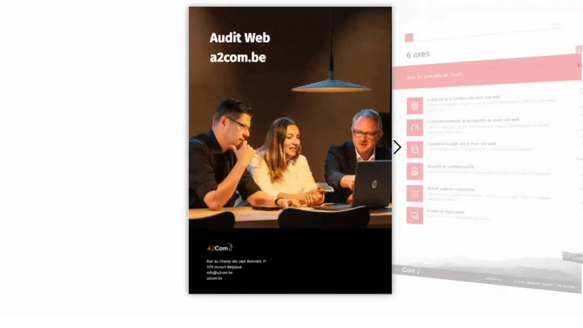 Flipbook report animation