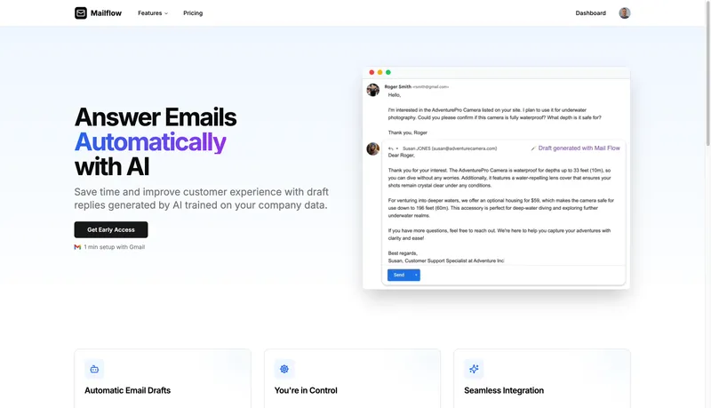 Mailflow Email Auto-Responder: Building an AI SaaS