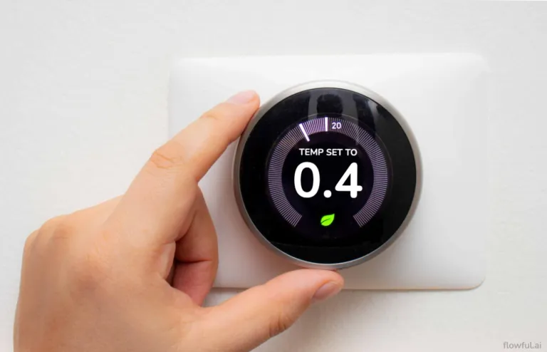 Thermostat set to 0.4